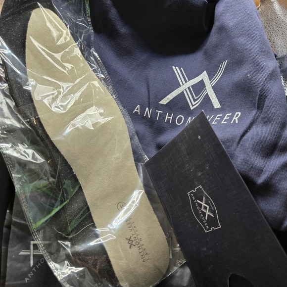 Anthony Veer Grant Boots Walnut 11D In Commando Sole Wingtip‎ Lace Up NWB - Picture 13 of 15